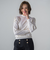 【WEB限定カラーあり】袖パールニット≪手洗い可能≫