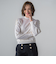 【WEB限定カラーあり】袖パールニット≪手洗い可能≫