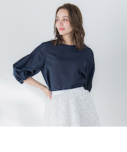 ドライシアーピンタックブラウス≪洗濯機で洗える≫