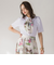LADY&HORSEスカーフ付きカットソー≪洗濯機で洗える≫