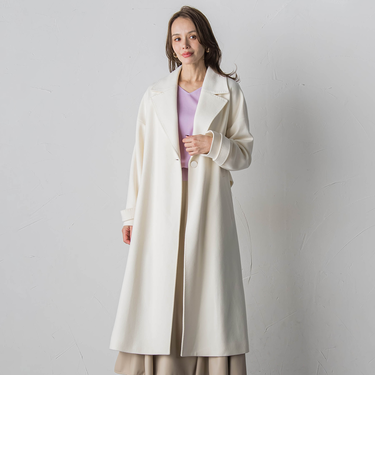 テーラードカラーコート