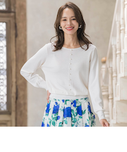 BRISBANE前後2WAYニット≪手洗い可能≫