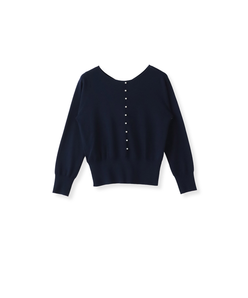 【新色追加】BRISBANE前後2WAYパールニット