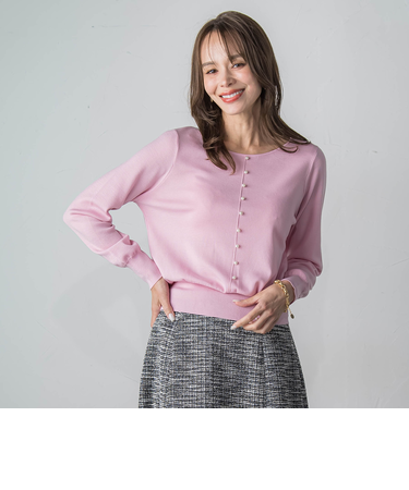 【新色追加】BRISBANE前後2WAYパールニット