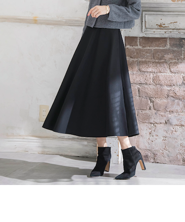 【新色追加】メルトンサーキュラースカート