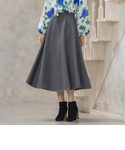 【新色追加】メルトンサーキュラースカート