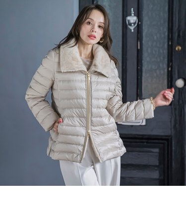 襟ファーダウン