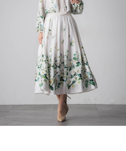 クリスマスローズスカート