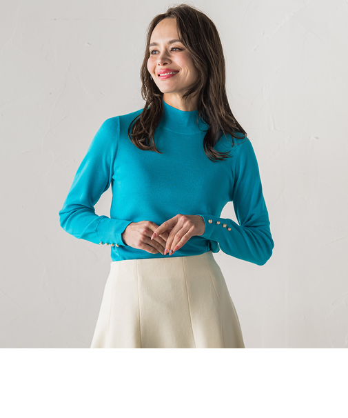 BRISBANEハイネックニット