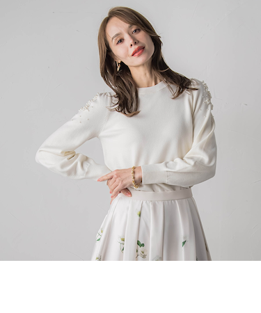 ショルダービジューニット