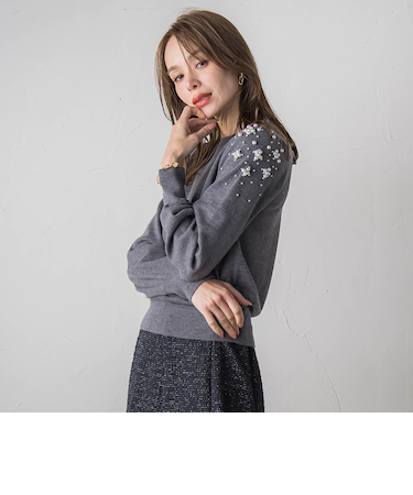 ショルダービジューニット