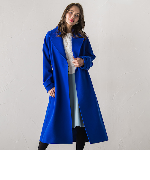 テーラードカラーコート