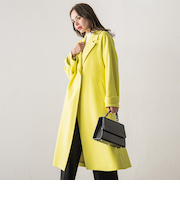 テーラードカラーコート