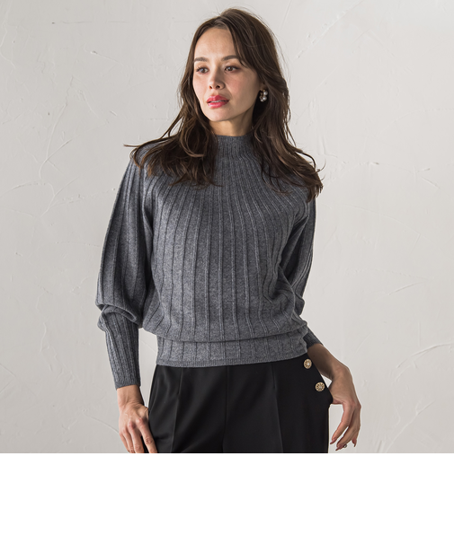 【WEB限定カラーあり】シームレスニット