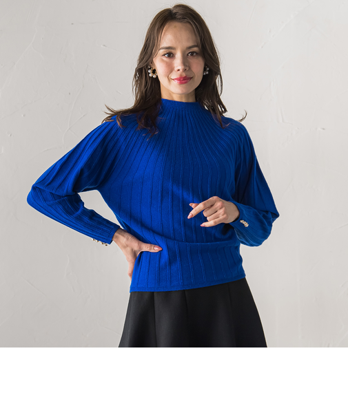 【WEB限定カラーあり】シームレスニット