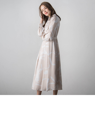 トゥシューズワンピース