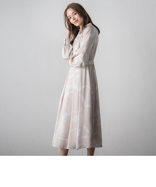 トゥシューズワンピース