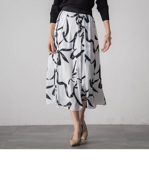 トゥシューズスカート