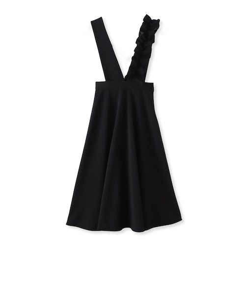 ダンボールフリルジャンパースカート