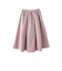 タフタフレアスカート