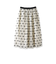 リボンジャガードスカート