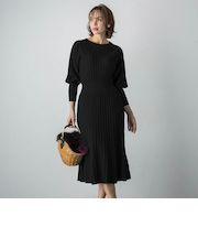 ニットワンピース