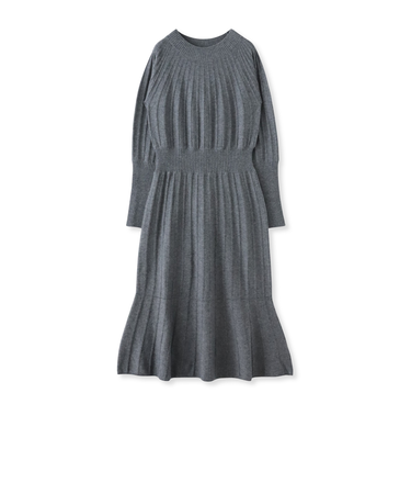 ニットワンピース