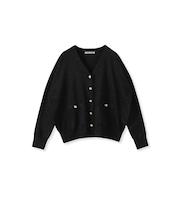 ラメVネックカーディガン