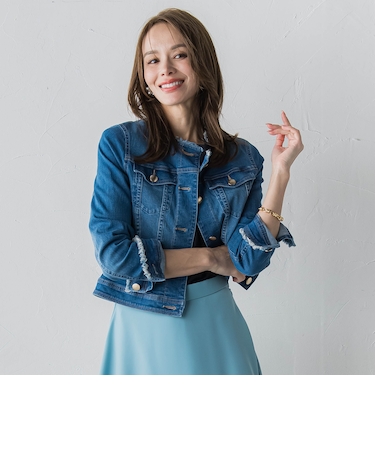 ストレッチデニムGジャン