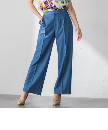 オーロララメデニムパンツ