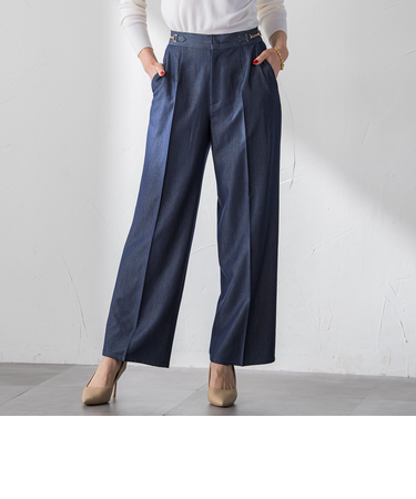 オーロララメデニムパンツ