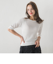 LUCINDAリブニット