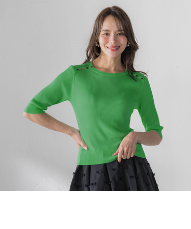 LUCINDAリブニット