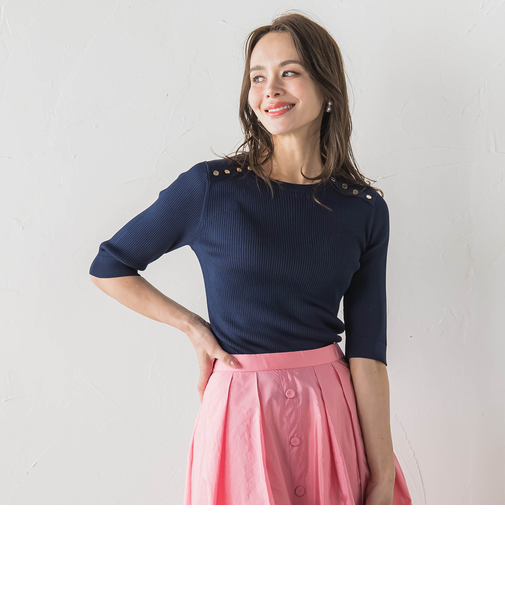 LUCINDAリブニット