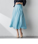 ダブルサテンスカート