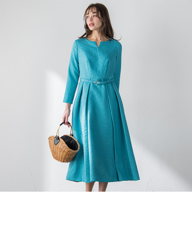 ジャガードワンピース