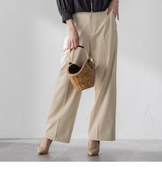 美シルエットワイドパンツ