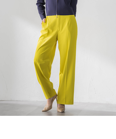 美シルエットワイドパンツ