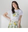 レモンプリントTシャツ
