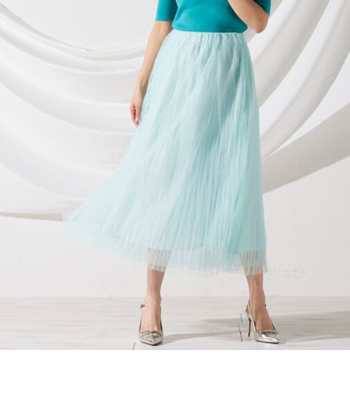 シュガーパレットチュールスカート