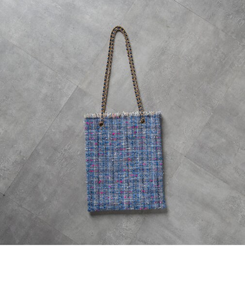 ファンシーツィードトートバッグ