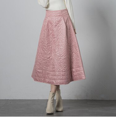 【大きいサイズ】ハートキルティングスカート