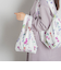 フラワープリントエコバッグ S≪洗濯機で洗える≫
