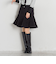 プードルファーフレアミニスカート