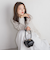 モヘア混リボンヤーンニュアンスニット≪手洗い可能≫