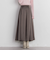 マチ付フレアスカート≪セットアップ対応/洗濯機で洗える≫