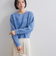 フェレットタッチWフェイスニットプルオーバー≪手洗い可能≫