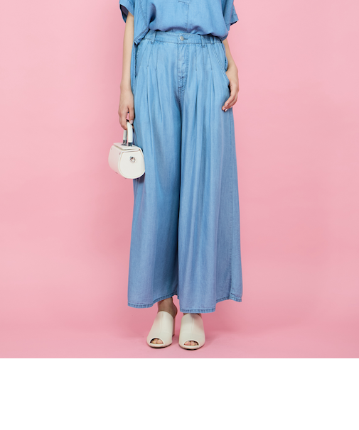 バイオタックワイドパンツ≪セットアップ対応/洗濯機で洗える≫