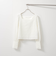 【SHIORI IRIE コラボ】スクエアネックレースブラウス≪手洗い可能≫