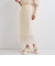 シャーリングシフォンタイトスカート≪手洗い可能≫